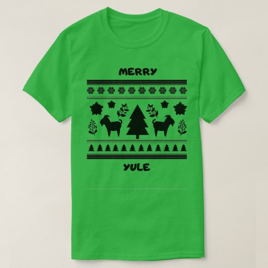Yule Sweater T-shirt (Design voorkant)