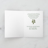 Yule - Terwijl de Es groeit Feestdagen Kaart (Binnen)