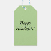 "Yule Tree"-Labels Cadeaulabel (Achterkant)