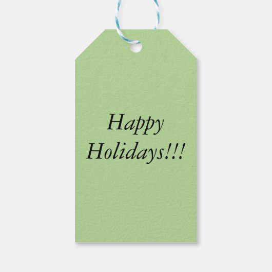 "Yule Tree"-Labels Cadeaulabel (Achterkant)