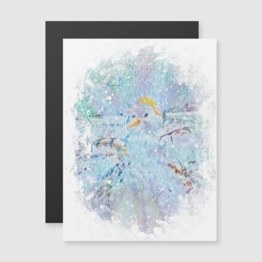 Yule Winter Snowman (Voorkant / Achterkant)