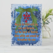 YULETIDE BLESSING (Staand voorkant)