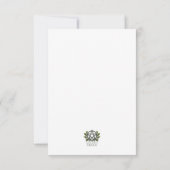 Yuletide Blessings Stag Invitation Card (Dos)