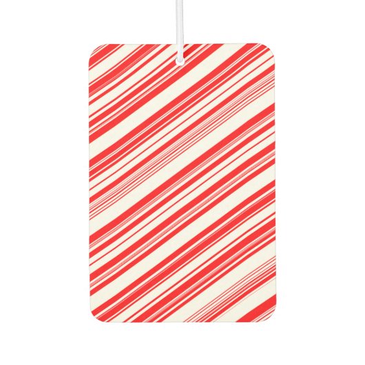 Yuletide Candy Cane voor Sandra Luchtverfrisser (Voorkant)
