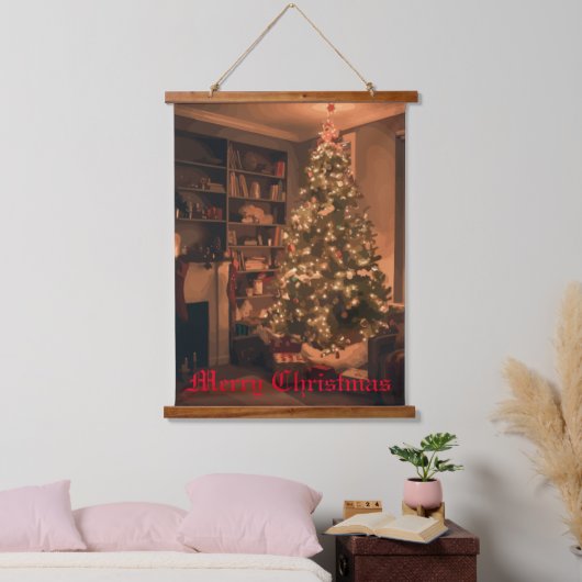 Yuletide Charm Hangend Wandkleed (Slaapkamer)