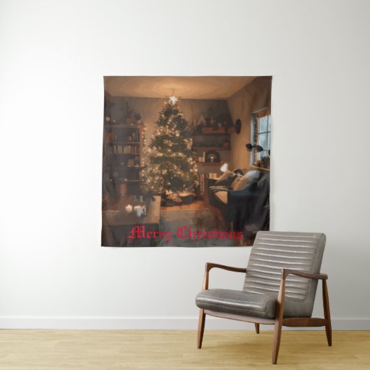 Yuletide Charm Wandkleed (In situ)