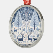 Yuletide Decor Metalen Ornament (Links)