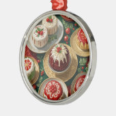 Yuletide Feast Metalen Ornament (Links)