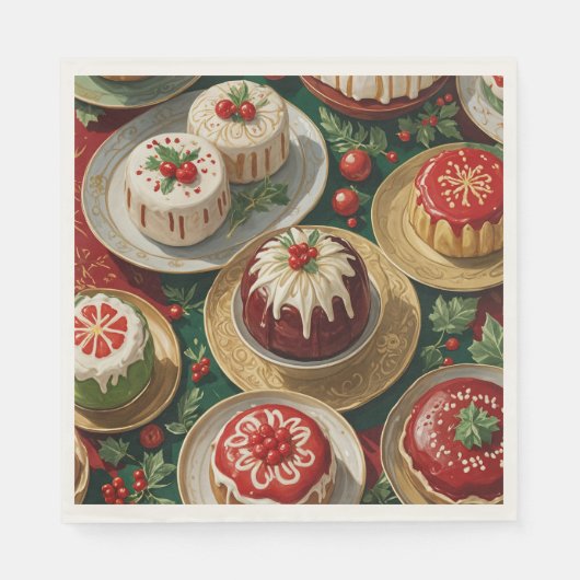 Yuletide Feast Servet (Voorkant)