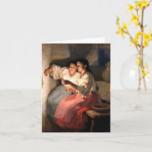 YULETIDE FORTUNE TELLERS NOTECARD KAART (Gele Bloem)