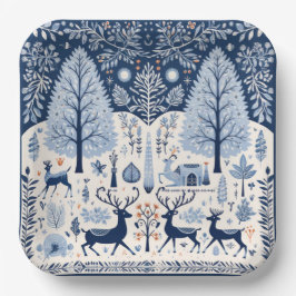 Yuletide Gatherings Papieren Bordje