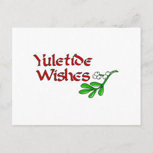 Yuletide Greetings Briefkaart
