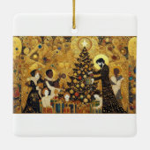 "Yuletide Joy" Keramisch Ornament (Achterkant)