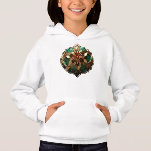 Yuletide Opulence : Threads dorés de Noël (Devant)