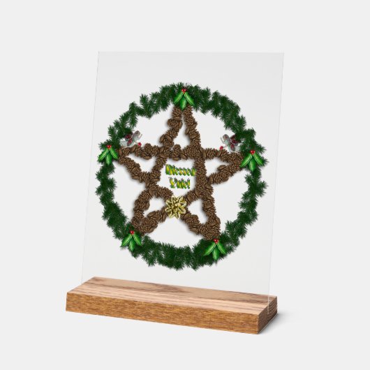 Yuletide Pentacle (Angle)