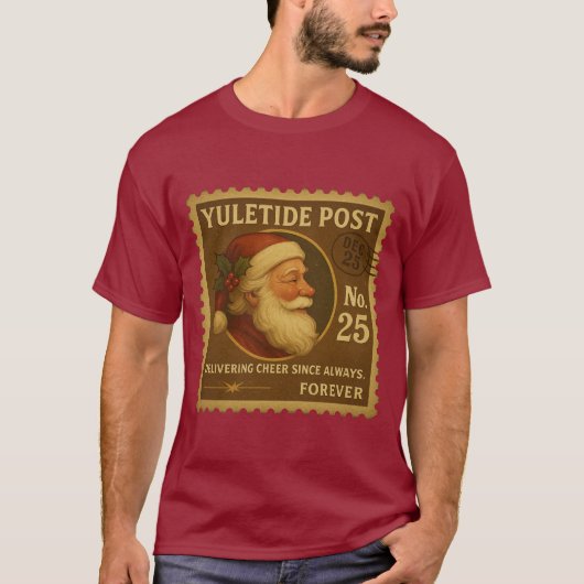 Yuletide Post No. 25 – Dec 25 Edition T-shirt (Voorkant)