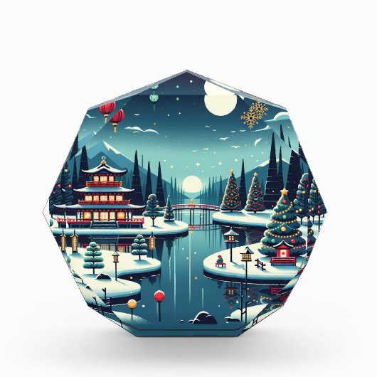 Yuletide Reflecties in de oostelijke Canvas tas Fotoblokken (Voorkant)