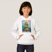 Yuletide Reverie : Splashes Abstraits de Pastel" ? (Devant entier)