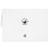 Yuletide Steampunk Moteur Grey Carte de vacances (Dos Horizontal)