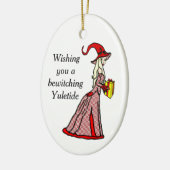 Yuletide Witch Ornament (Links)