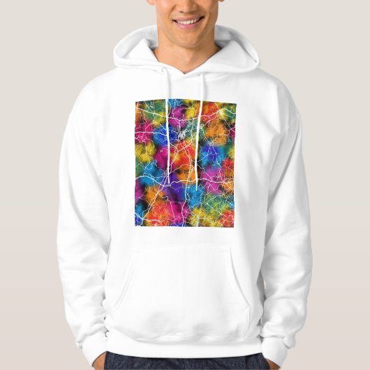 Yulin China City Map Hoodie (Voorkant)