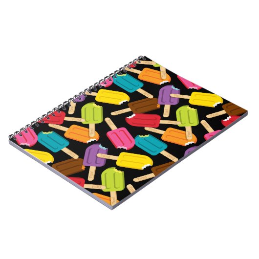 Yum ! Journal de Popsicle (noir) (Côté gauche)