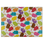 Yum ! Planche à découper de Popsicle - blanc (Devant)