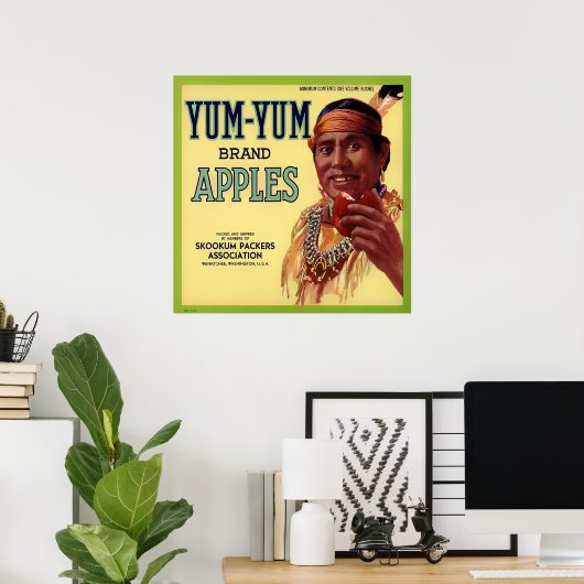 YUM YUM BRAND APPT CRATE ETIKET POSTER TOE (Thuiskantoor)