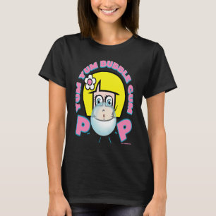 YUM YUM BUBBLE GUM MEISJE BLOWING BUBBLE RETRO 90' T-SHIRT