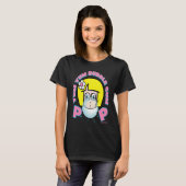 YUM YUM BUBBLE GUM MEISJE BLOWING BUBBLE RETRO 90' T-SHIRT (Voorkant volledig)