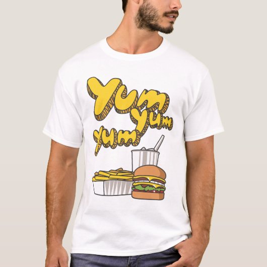 Yum Yum Yum T-shirt (Voorkant)