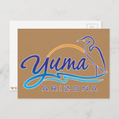 Yuma, Arizona Briefkaart (Voorkant / Achterkant)