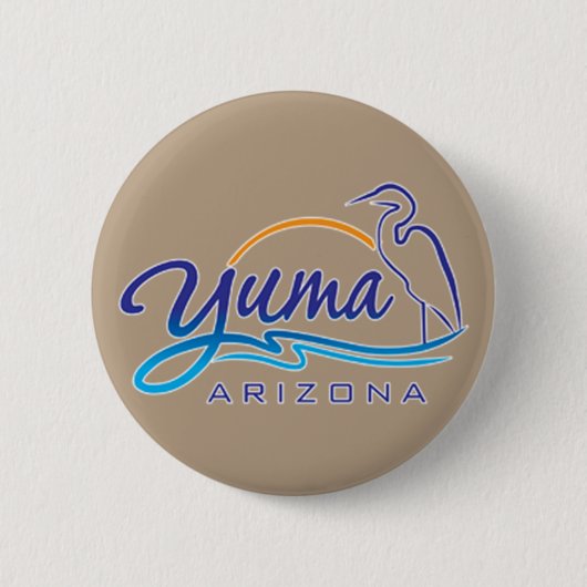 Yuma, Arizona Ronde Button 5,7 Cm (Voorkant)