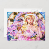 yumi sugai angels briefkaart (Voorkant / Achterkant)