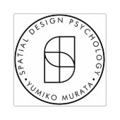 YUMIKO rubberen stempel (Afrduk)