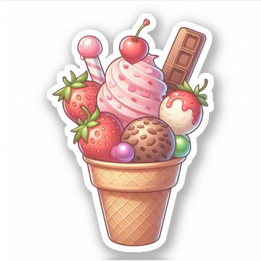 yummie sticker (Voorkant)