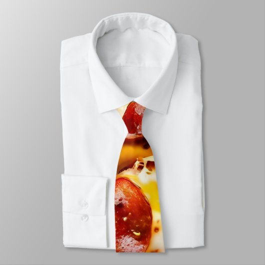 Yummy All Over Pizza Stropdas (Gebonden)