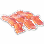Yummy Bacon Sticker (Voorkant)