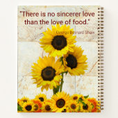 Yummy Bites Sunflower Marble Recette Livre (Dos)