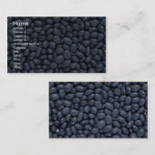 Yummy Black bonen Visitekaartje (Voorkant / Achterkant)