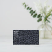 Yummy Black bonen Visitekaartje (Staand voorkant)