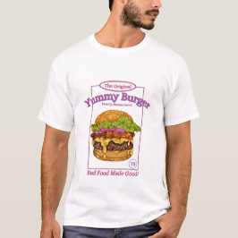 Yummy burger t-shirt