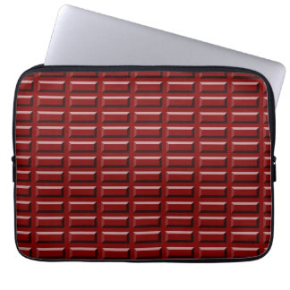 Yummy Chocolate Bar-ontwerp Laptop Sleeve