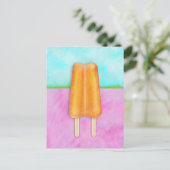 Yummy-Cool Popsicle Landscape Briefkaart (Staand voorkant)