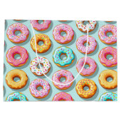 Yummy cream donuts blue groot cadeauzakje (Achterkant)