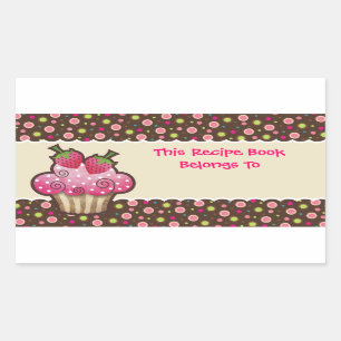 Yummy Cupcake Recept Boek Boekenplaten Labels
