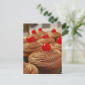 Yummy cupcakes carte postale verticale (Debout devant)