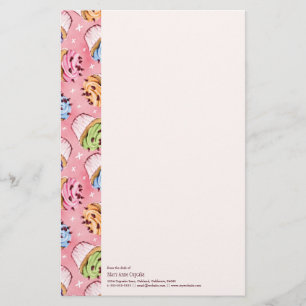 Yummy Cupcakes en Kisses Stationery Briefpapier
