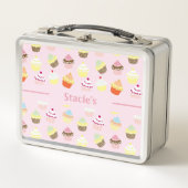 Yummy Cupcakes Metal Lunch Box (Voorkant)