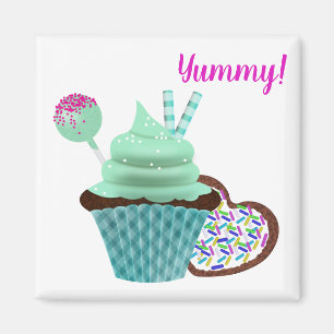 Yummy Dessert Magnet Magneet